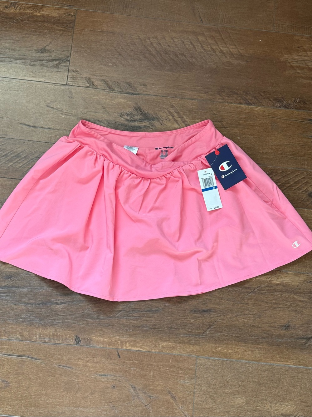 Champion Girls Coral Pink Athletic Skort